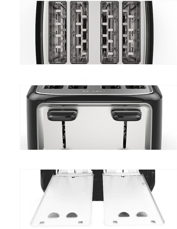 Home Automatic Multifunctional Toaster Four Slot Export - Image 8