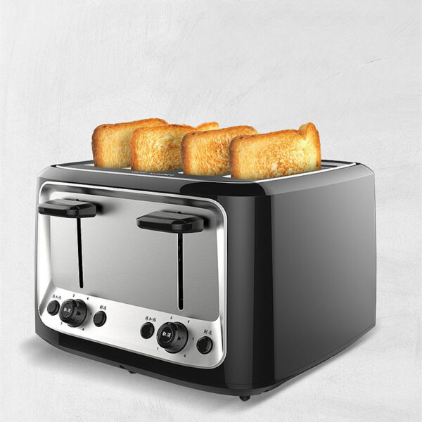 Home Automatic Multifunctional Toaster Four Slot Export - Image 9