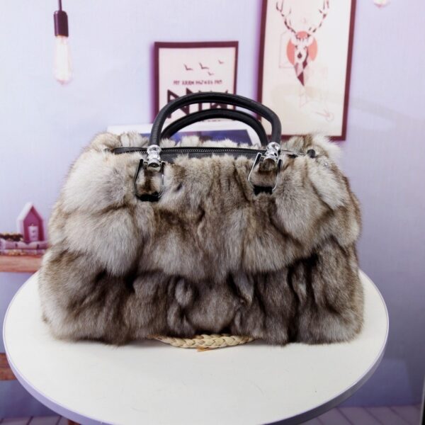 Autumn And Winter Fox Fur Bag Women - Image 4