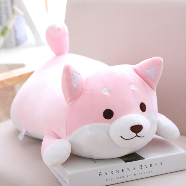 36cm 55cm Cute Fat Shiba Inu Dog Plush Toy Stuffed Soft Kawaii Animal Cartoon Pillow Lovely Gift For Kids Baby Children Gifts - Image 4