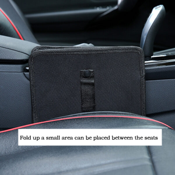 Practical Foldable oxford car storage bag for toys clothes seat buckles wastebasket SUV Trunk Organizer for car Garbage bag - Image 6