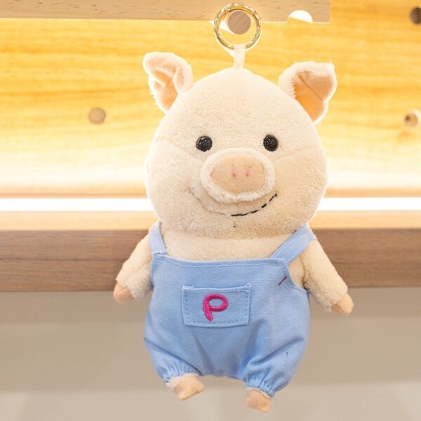 Cartoon Cute Pig With Clothes Plush Toys Stuffed Kawaii Animal Dressed Piggy Doll - Image 4