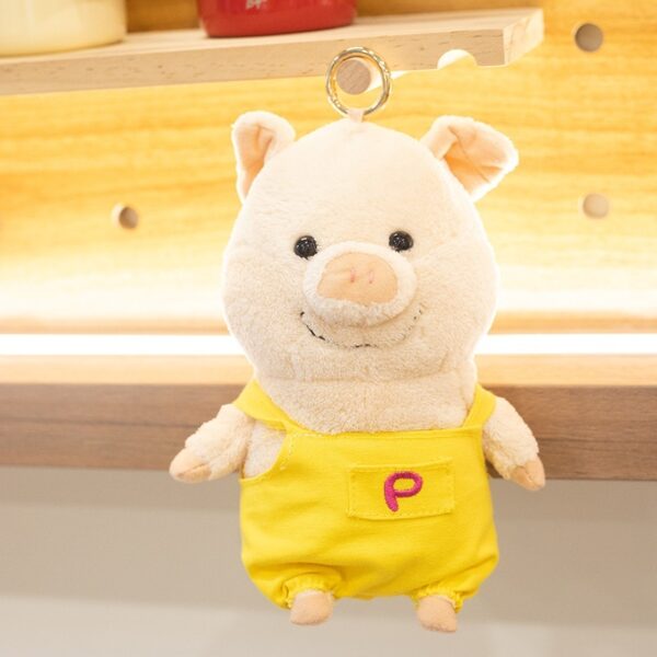 Cartoon Cute Pig With Clothes Plush Toys Stuffed Kawaii Animal Dressed Piggy Doll