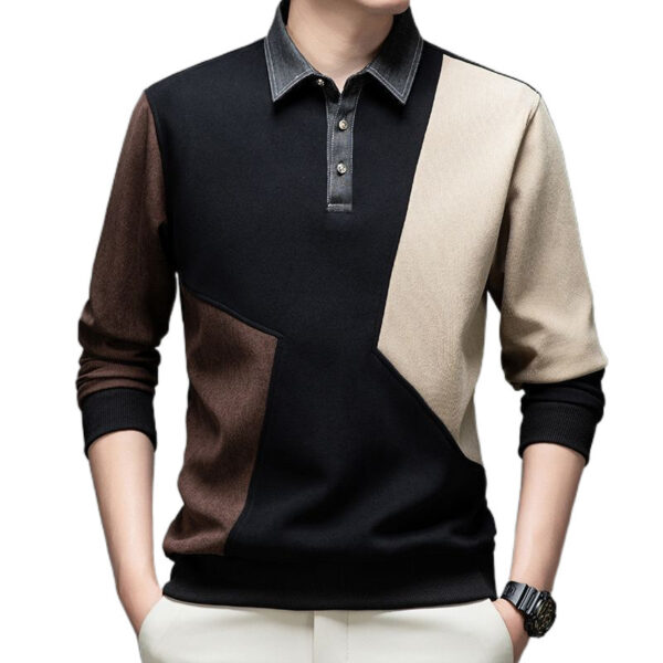 Lapel Sweater Men's Spring And Autumn - Image 4