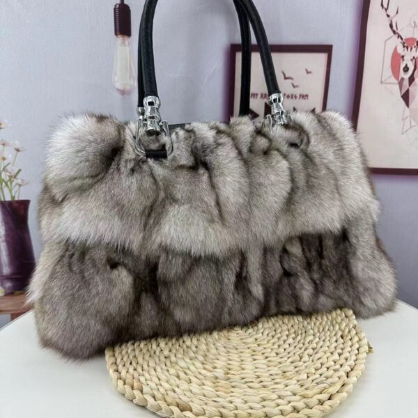 Autumn And Winter Fox Fur Bag Women