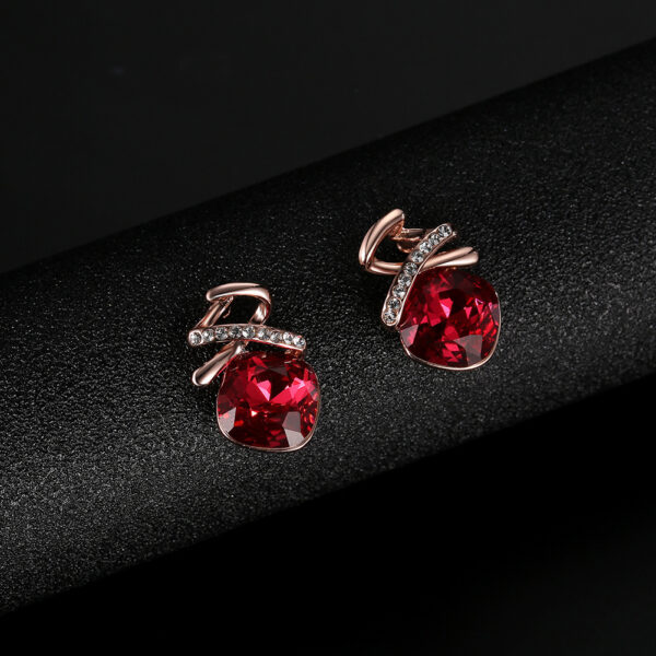 Jewelry Set Bridal Necklace Earrings Fashion Jewelry Set - Image 3