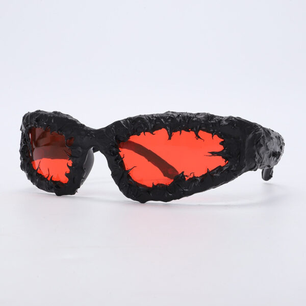 Punk Hot Girl Style Fashion Cat Eye Personality Men And Women Sun Glasses - Image 8