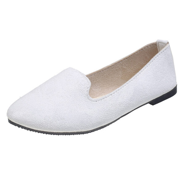 Spring And Autumn Women's New Candy Color Work Flat Shoes - Image 2