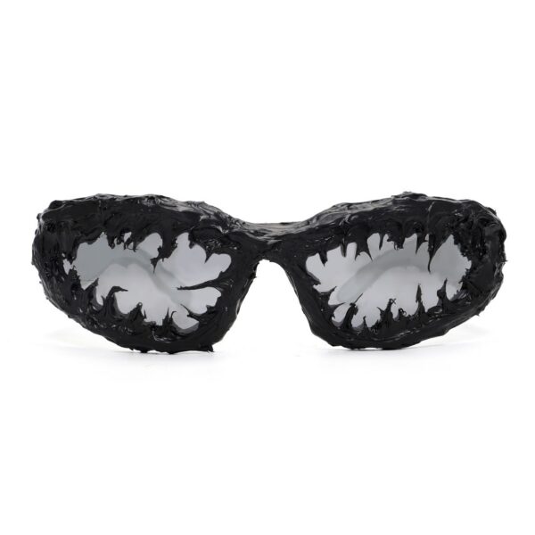 Punk Hot Girl Style Fashion Cat Eye Personality Men And Women Sun Glasses - Image 2