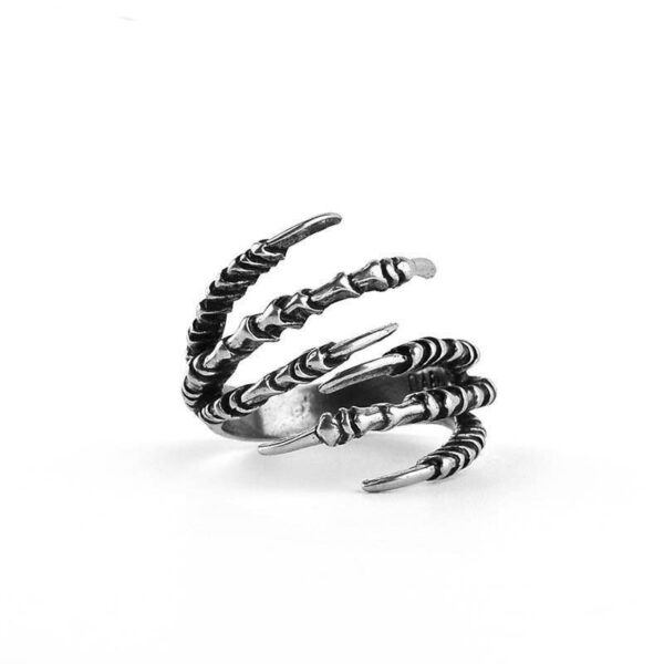 Paw Ring Adjustable Index Finger Dragon Ring Fashion Jewelry - Image 7