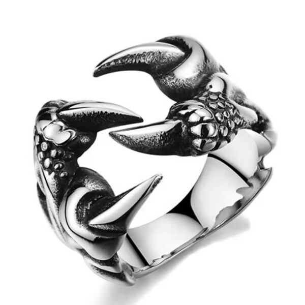 Paw Ring Adjustable Index Finger Dragon Ring Fashion Jewelry - Image 3