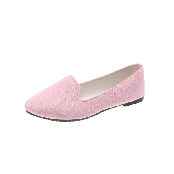 Spring And Autumn Women's New Candy Color Work Flat Shoes - Image 3