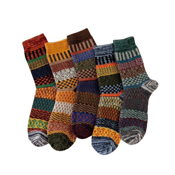 Autumn And Winter Thickening Wool Socks Men And Women - Image 2