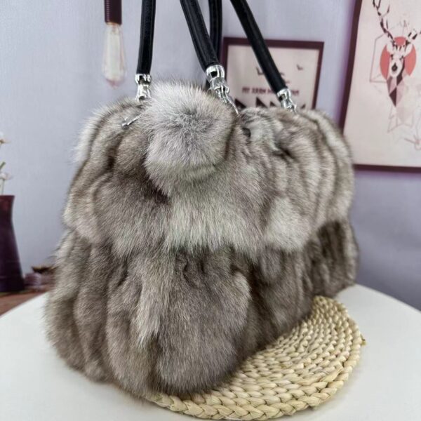 Autumn And Winter Fox Fur Bag Women - Image 3