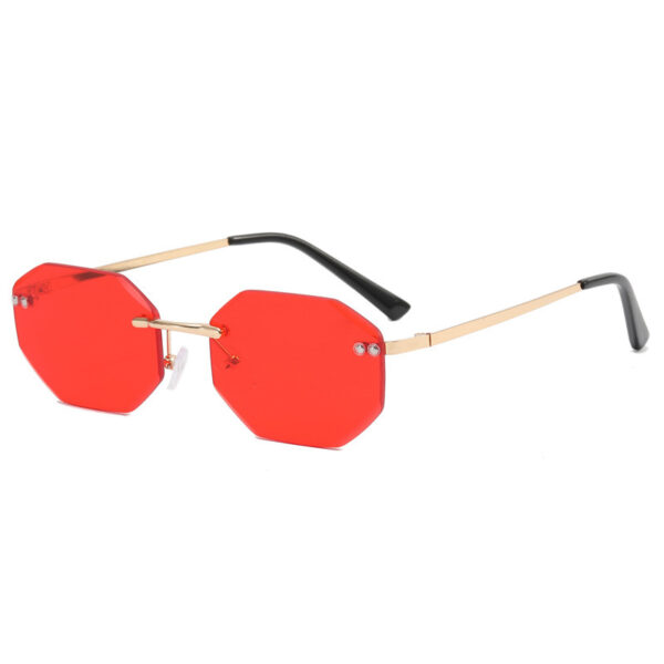 Frameless Polygon Fashion Glasses For Men And Women - Image 7