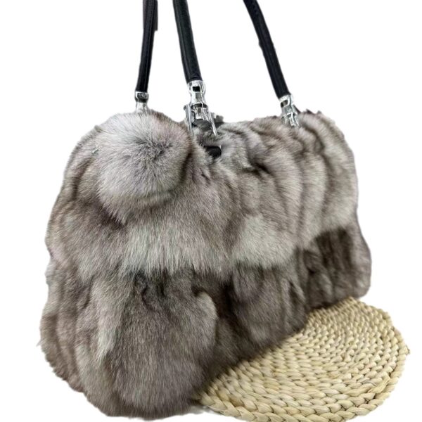 Autumn And Winter Fox Fur Bag Women - Image 7