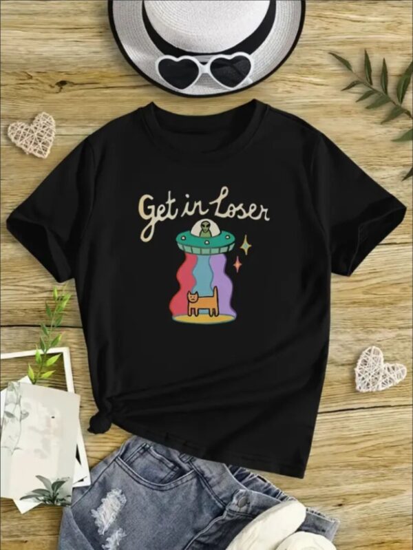 Women's Printed Short-sleeved T-shirt