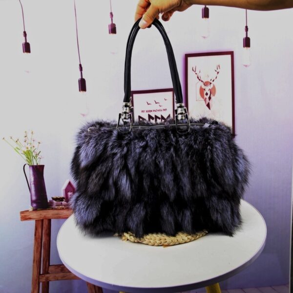 Autumn And Winter Fox Fur Bag Women - Image 2