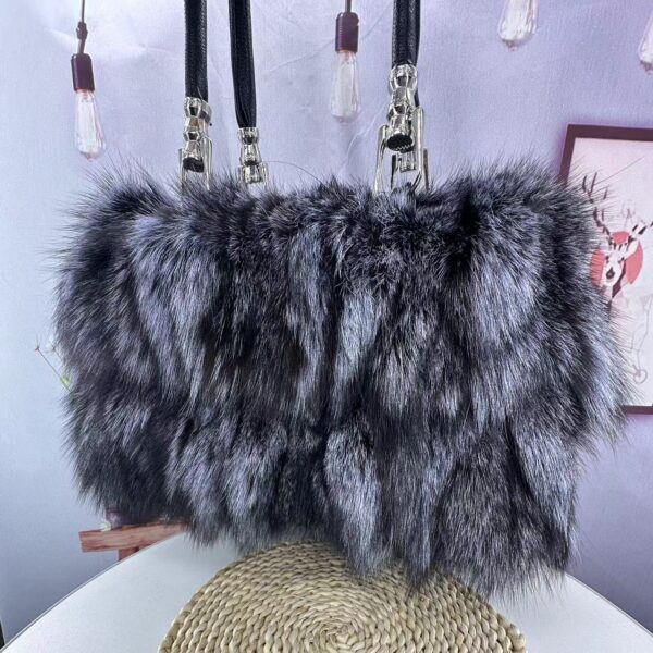 Autumn And Winter Fox Fur Bag Women - Image 6