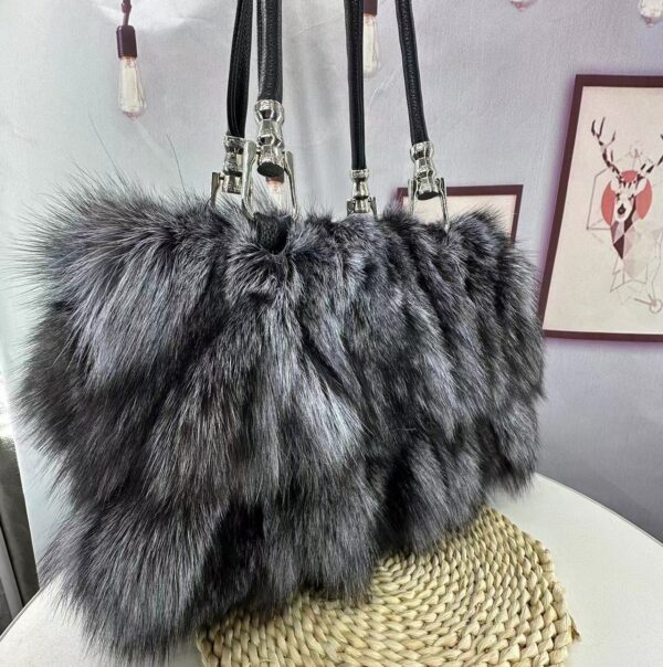 Autumn And Winter Fox Fur Bag Women - Image 5